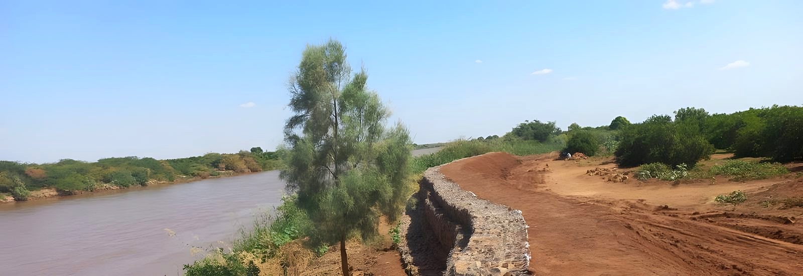 Gabion River Embankment