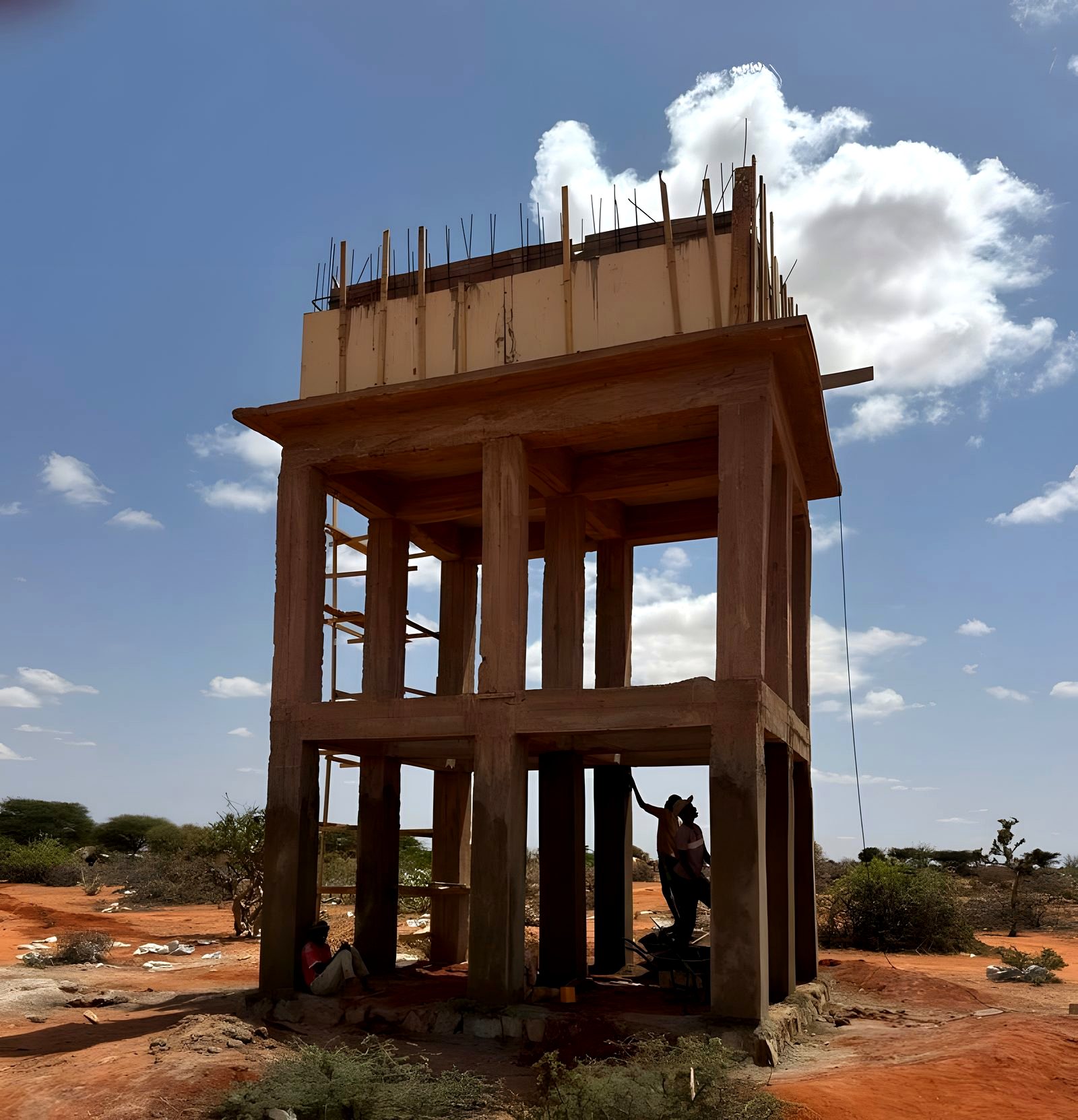 Elevated Water Tank & Kiosk