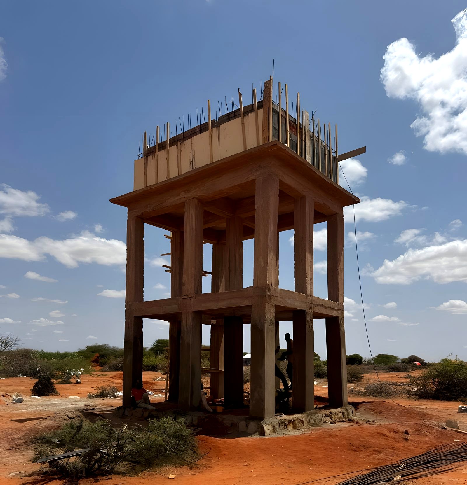 Elevated Water Tank & Kiosk